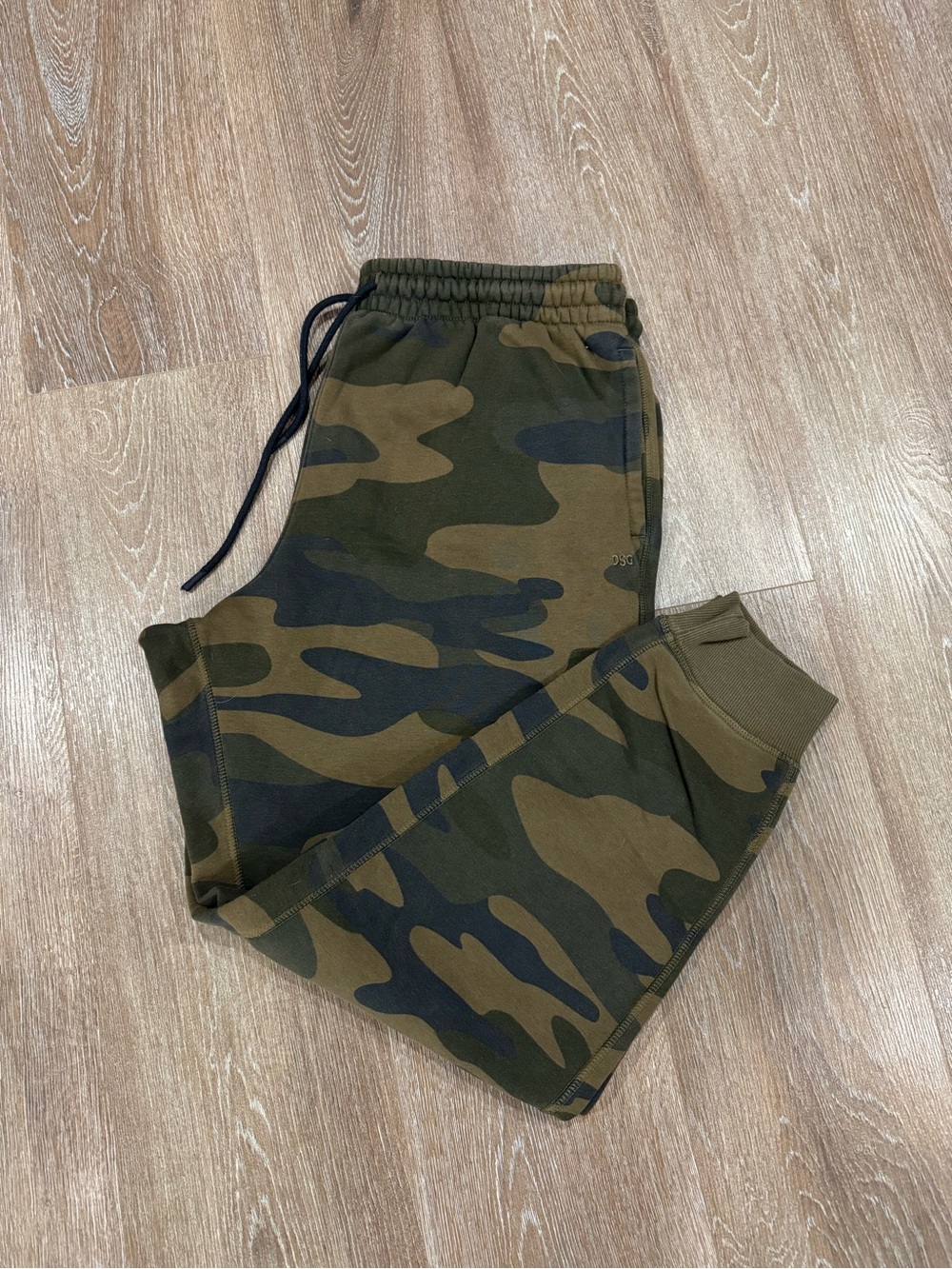 DSG Tan and Olive Camo Jogger Sweatpants
